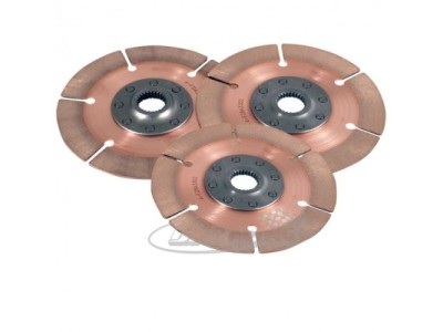 Sintermetall Vollscheibe 8-Nieten Ø184mm, Set mit 3 Scheiben, Stacked