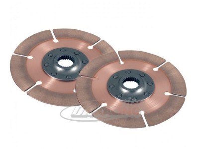 Sintermetall Vollscheibe 8-Nieten Ø184mm, Set mit 2 Back-to-Back Scheiben