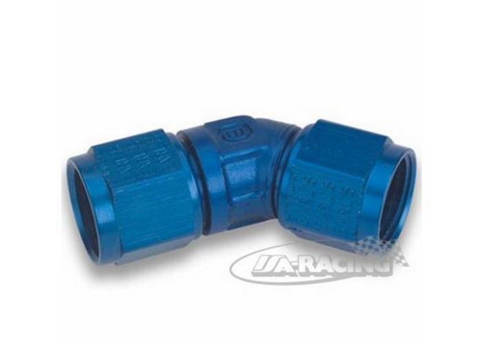 Verbindungsadapter blau 45° Blockwinkel