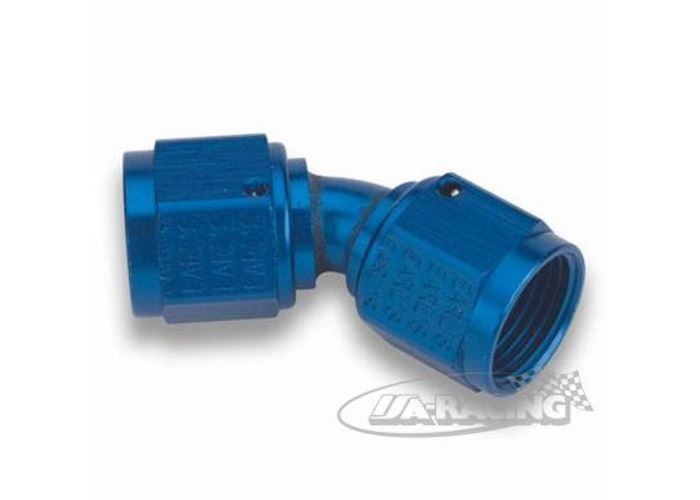 Verbindungsadapter blau 45° Rohrbogen