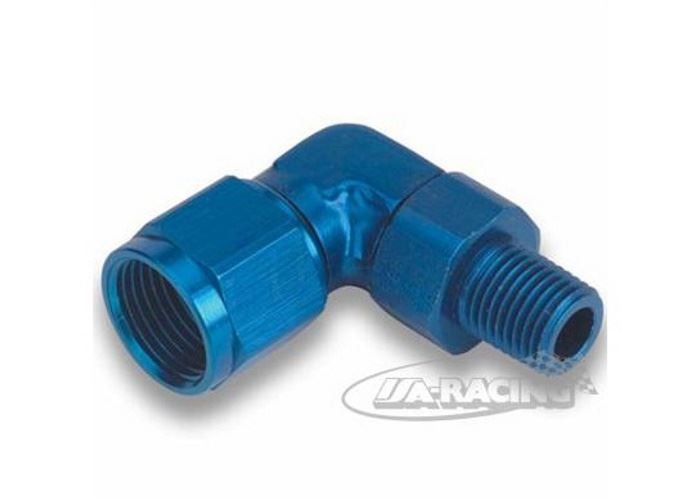 Verbindungsadapter 90° NPT Aussengewinde X JIC/UNF Innengewinde