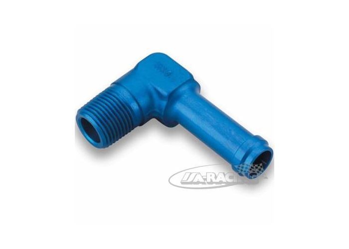 Rohradapter 90° blau