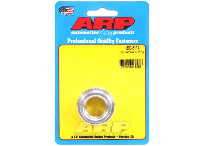 Aluminium Aufschweissadapter JIC/UNF O-Ring mit rundem Bund