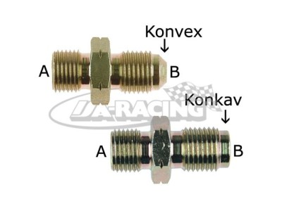 Stahl Adapter mit BSP Aussengewinde