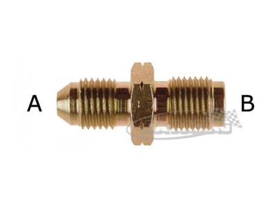 Stahl Adapter mit UNF Aussengewinde