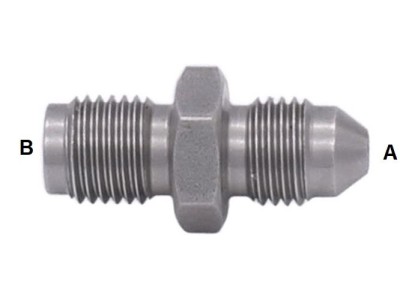 Edelstahl Adapter mit UNF Aussengewinde