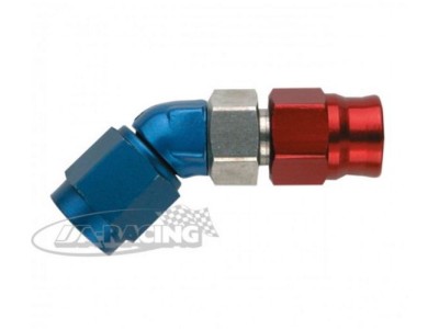 Aluminium Anschluss 45° Blockwinkel