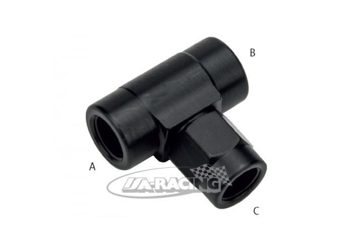 T-Stück drehbar, 2x M10x1 x 3/8"UNF