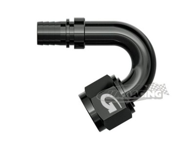 G-Line Aluminium Anschluss Serie 711 verpressbar, 150° Rohrbogen