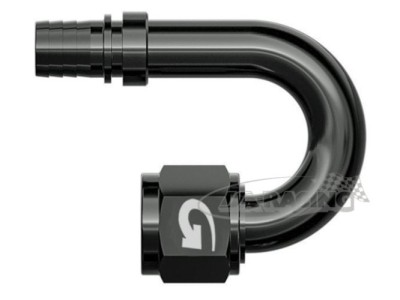 G-Line Aluminium Anschluss Serie 711 verpressbar, 180° Rohrbogen
