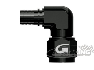 G-Line Aluminium Anschluss Serie 711 verpressbar, 90° Blockwinkel