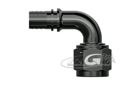 G-Line Aluminium Anschluss Serie 711 verpressbar, 90° Rohrbogen ohne Drehausgleich