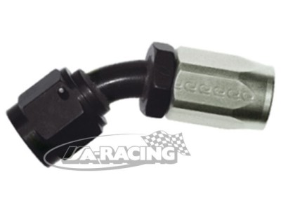 G-Line Aluminium Anschluss, 45° Rohrbogen