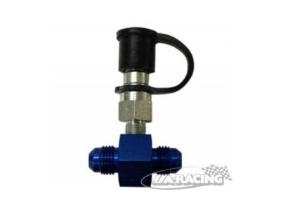 Adapter mit Verschlusskappe und D-06 Aussengewinde