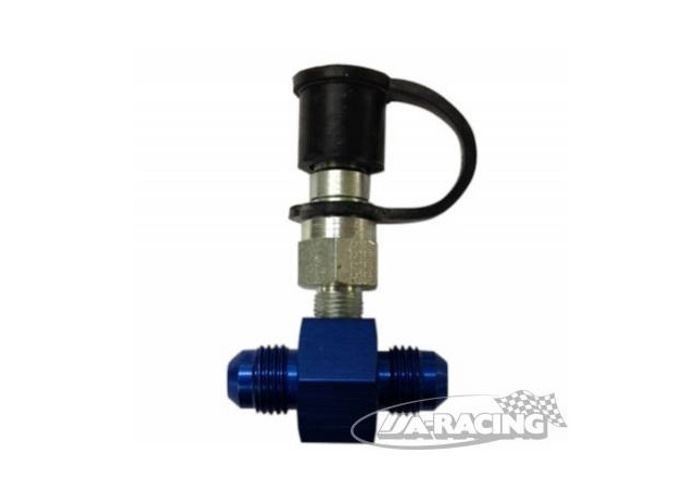 Adapter mit Verschlusskappe und D-06 Aussengewinde