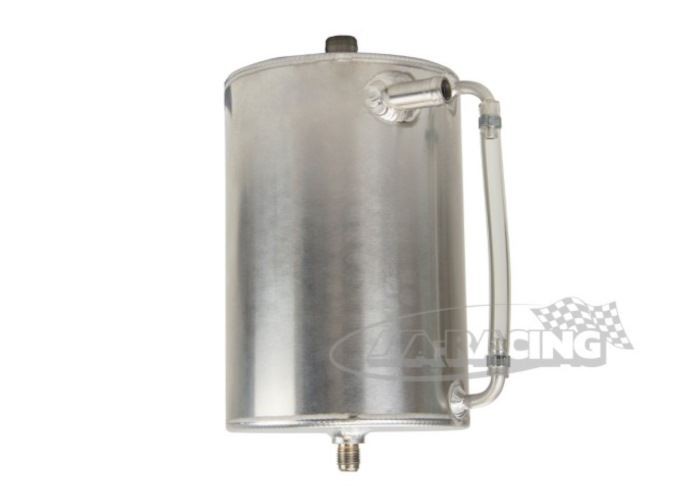 Ölsammelbehälter 3 Liter, rund, 2x Schlauchstutzen 5657-7