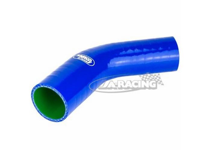 Samco Silikon Reduzierschlauch blau benzinfest 45°