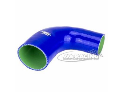 Samco Silikon Reduzierschlauch blau benzinfest 90°