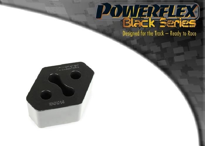 PBH014 Powerflex Auspuffhalterung 82x64mm Black Serie
