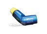 Adapter 1/2"BSP mit 90° Gelenk und einseitigem Drehausgleich blau