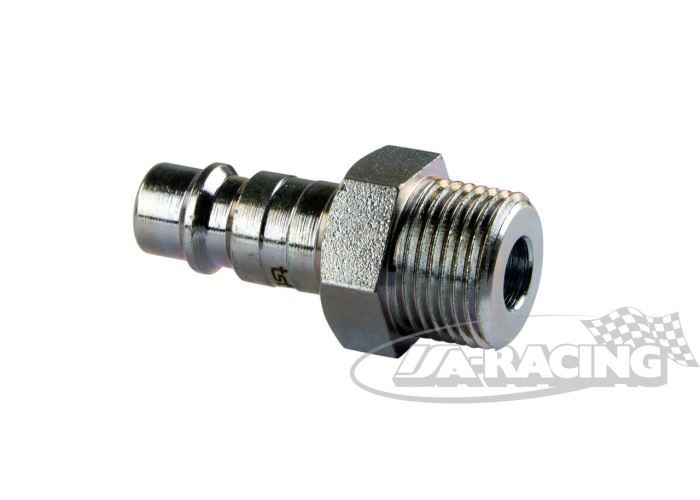 Anschlussstück 3/8" Aussengewinde, Min. Luftquerschnitt 7mm