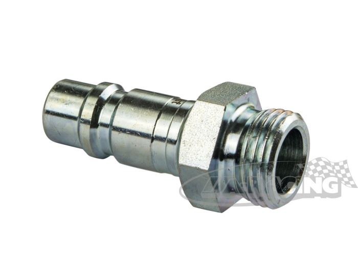 Anschlussstück für Sicherheitskupplung 1/2" Aussengewinde, Min. Luftquerschnitt 9,5mm