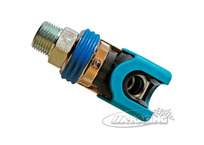 Sicherheitskupplung 3/8" Aussengewinde, Min. Luftquerschnitt 7mm