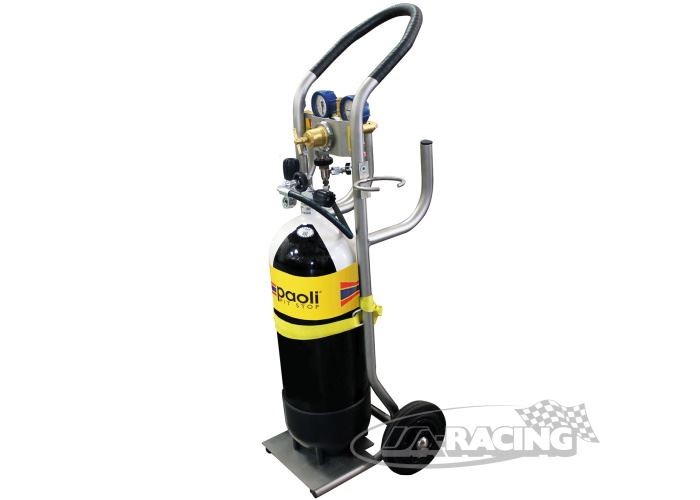 Flaschenwagenkit einfach inkl. 18 Liter Flasche und Druckregler