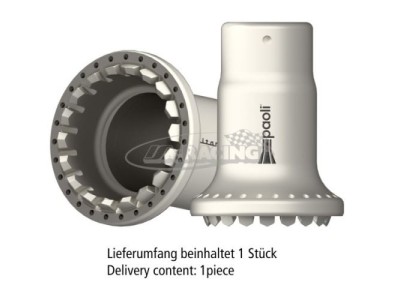 Radmutter-Nuss 1" Spline Drive Titan für Porsche 911 RSR