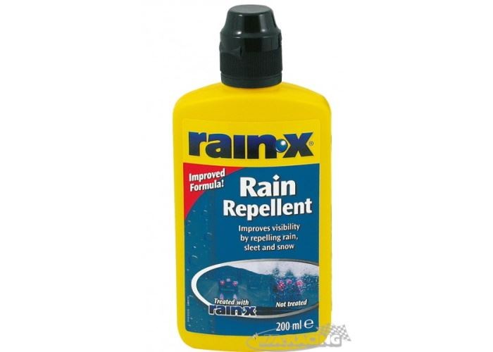 Rain X für Glasflächen aussen