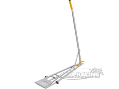 Rallyewagen Heber grau, Länge 129cm
