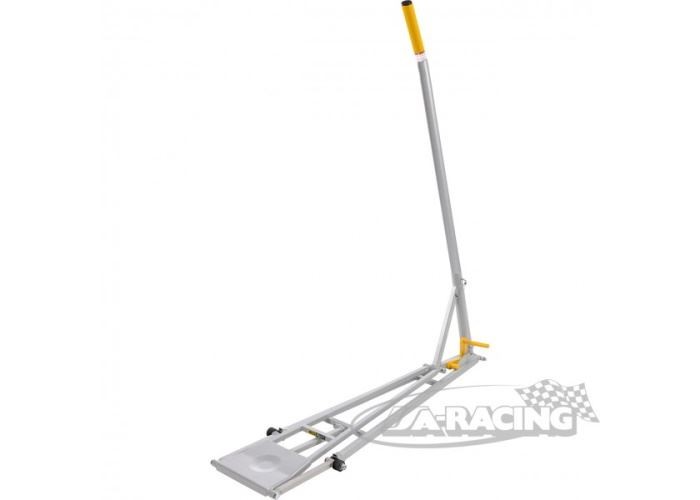 Rallyewagen Heber grau, Länge 129cm