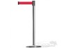 Tensator Pfosten Advance Chrom, Bandfarbe rot
