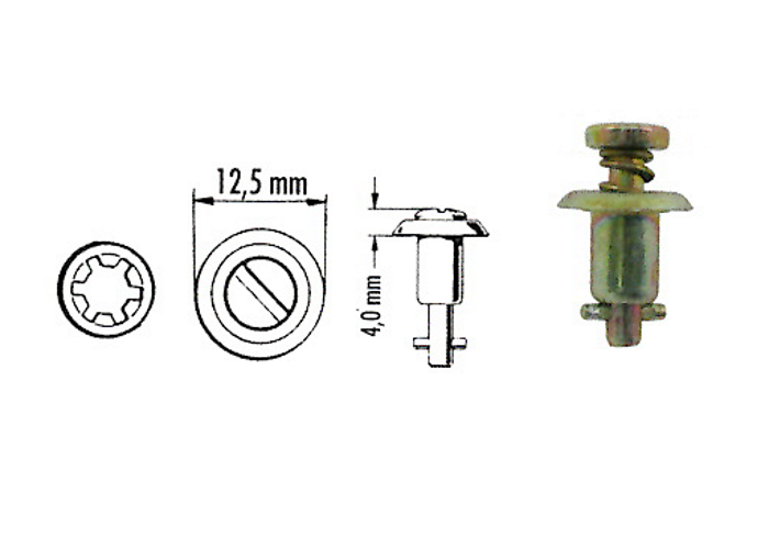 Camloc Verschlusszapfen Serie 2600