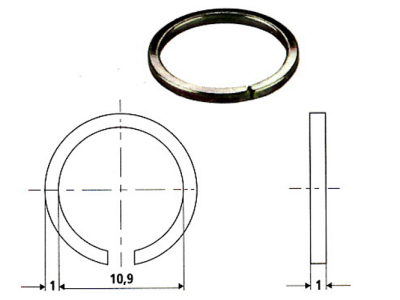 Camloc Sprengring Serie 4003