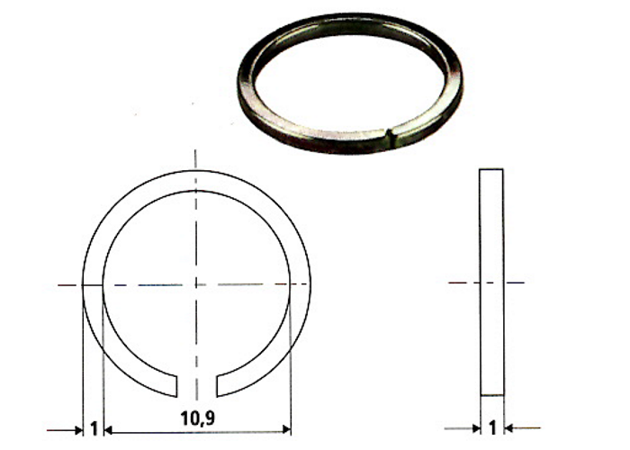 Camloc Sprengring Serie 4003