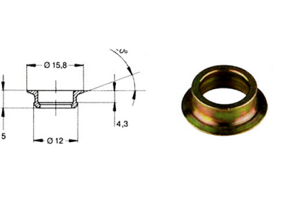 Camloc Führungsring plan Serie 4002