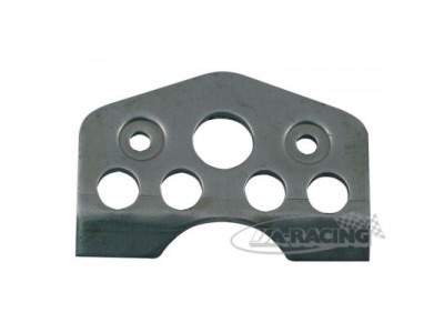 Anschweissblech für 5/16" Dzus ohne Auswurffeder, leicht