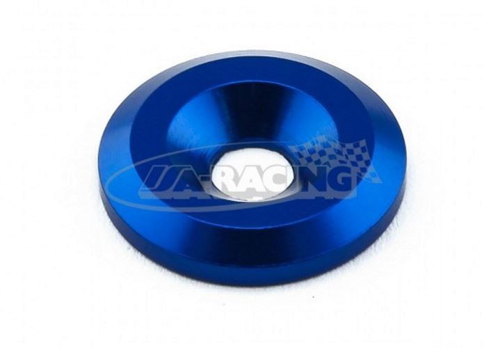 Aluminium Senkkopf Unterlegscheibe blau