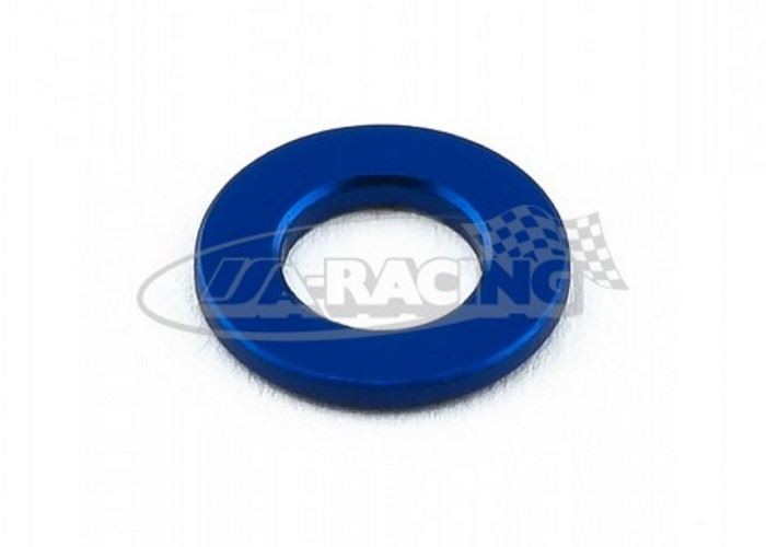 Aluminium Unterlegscheibe blau